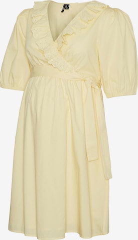 Vero Moda Maternity Kleid 'OLLIE' in Gelb: predná strana