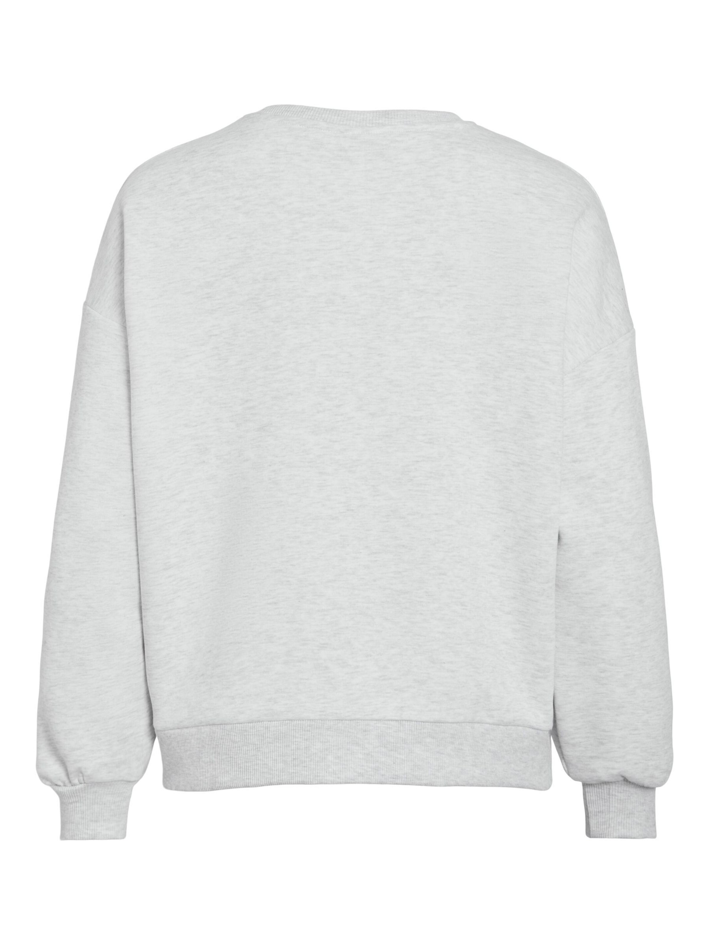 VILA Sweatshirt in Grijs