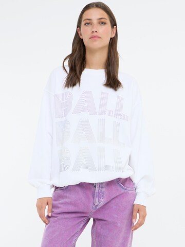 Pull-over ' BABALDO ' Ball en blanc