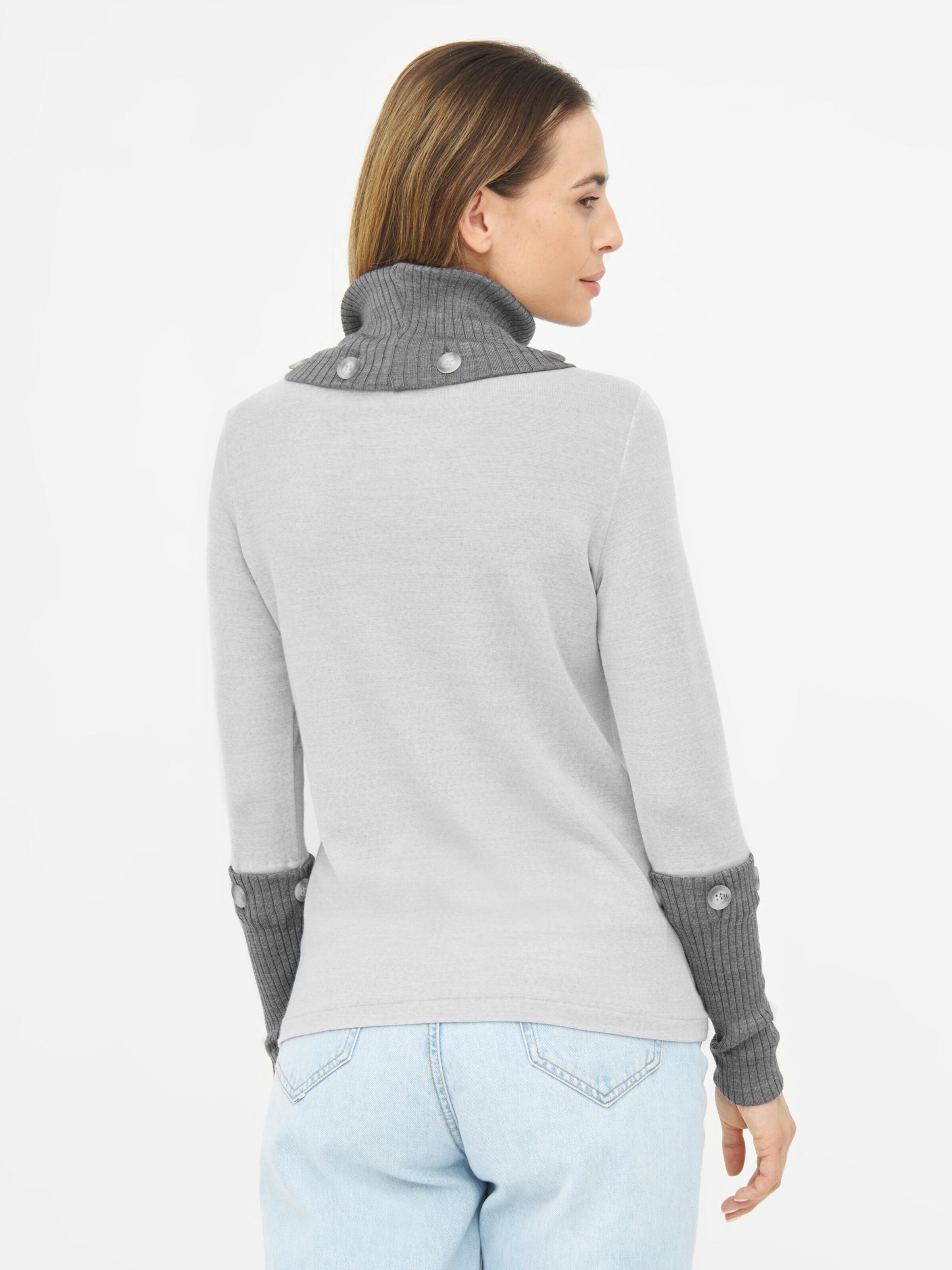 TOOche Sweater 'Cozy Grace' in Grey