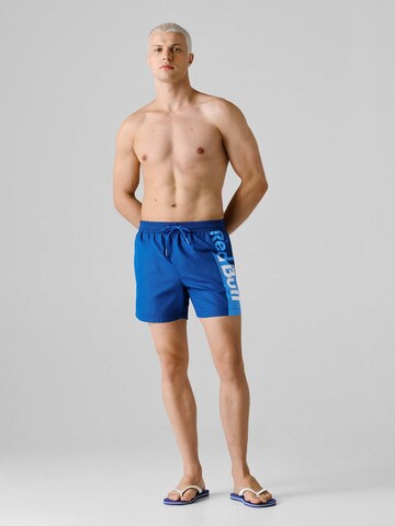 Red Bull Racing x Pepe Jeans Badehose 'RBR' in Blau