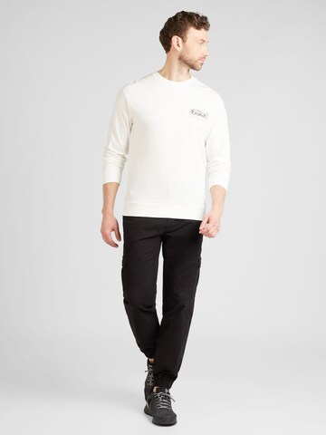 JACK & JONES Sweatshirt 'GURU' in Wit