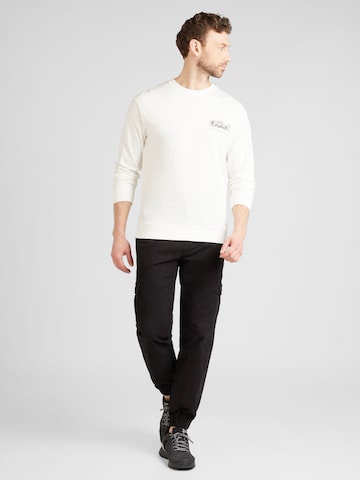 JACK & JONES Sweatshirt 'GURU' in Weiß