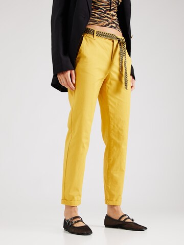 Regular Pantalon chino 'ONLBIANA' ONLY en jaune : devant