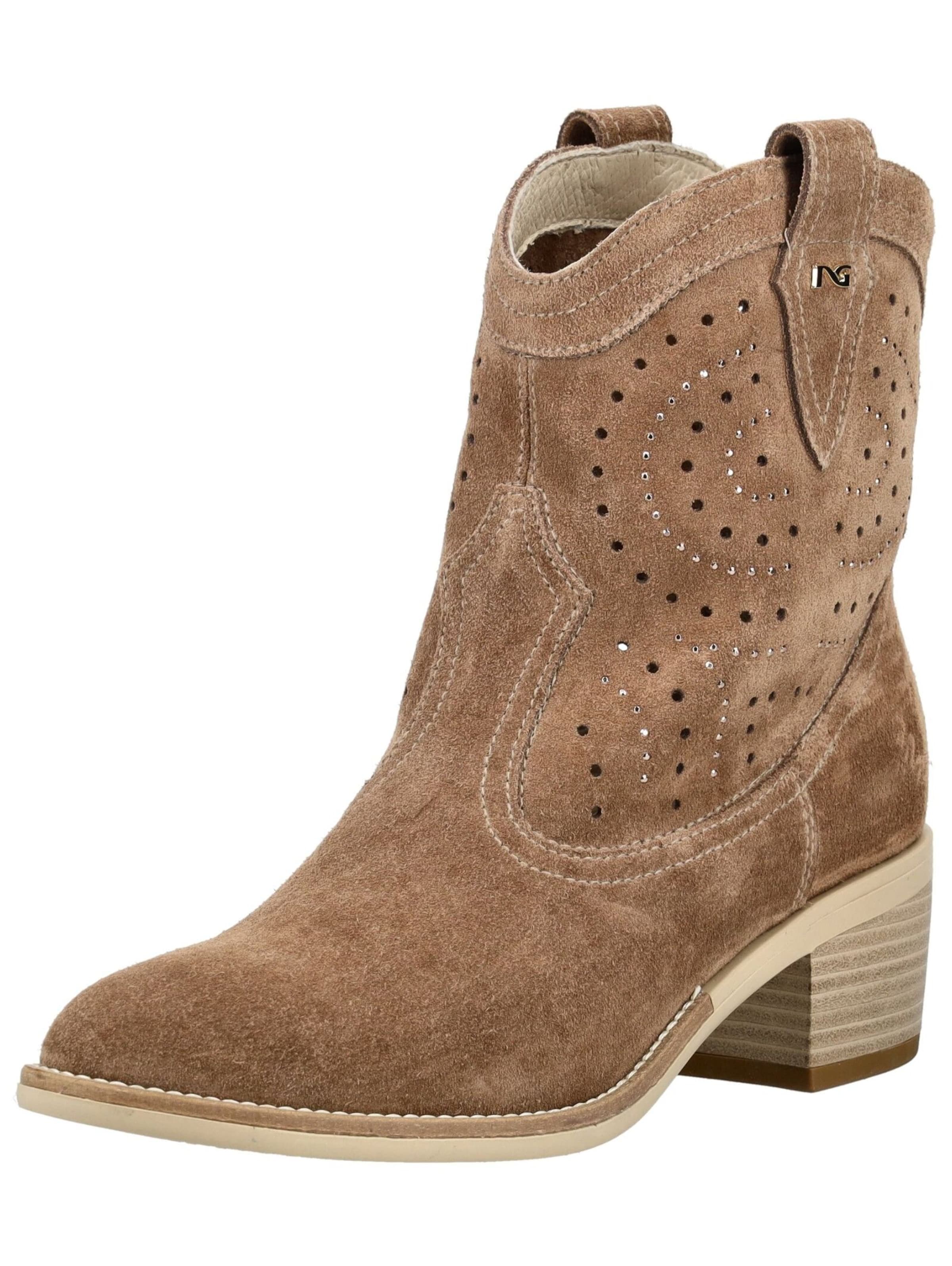 Bottines Nero Giardini en marron : devant