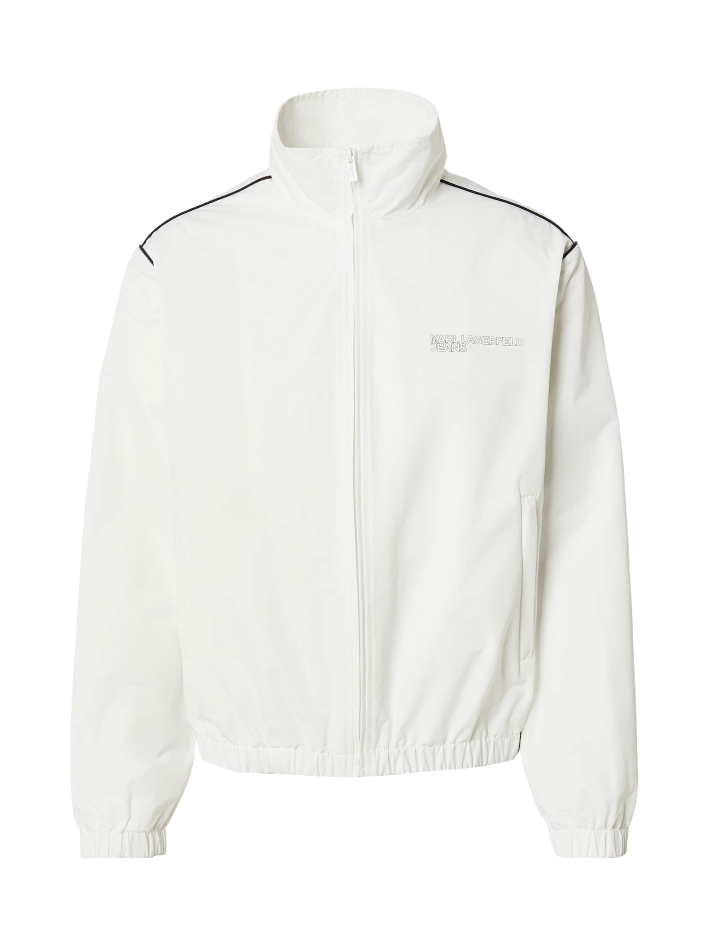 Giacca di mezza stagione di KARL LAGERFELD JEANS in bianco: frontale