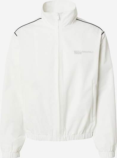 KARL LAGERFELD JEANS Välikausitakki värissä musta / valkoinen, Tuotenäkymä