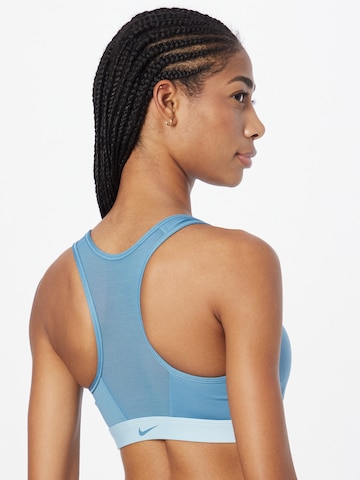 NIKE Bustier Sport-BH in Blau