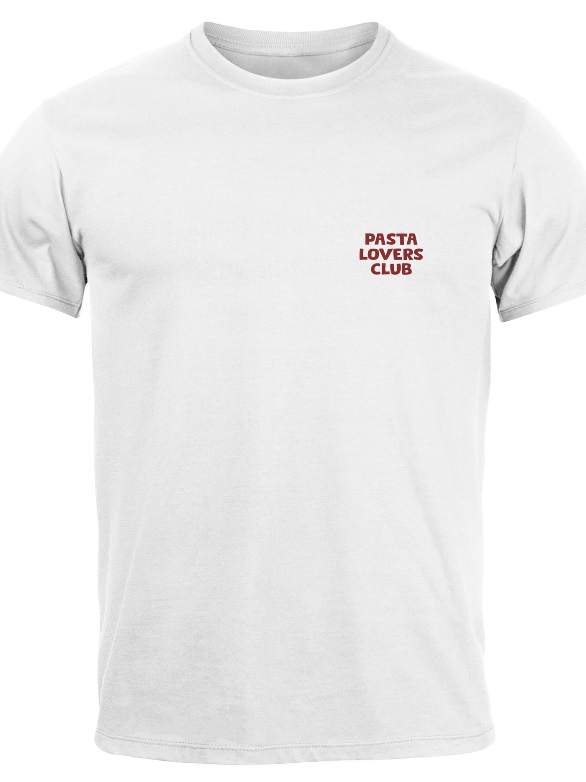 Neverless Shirt 'spaghetti' in White: front