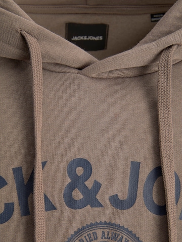 JACK & JONES Mikina – hnědá