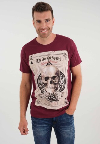 T-Shirt 'Ace' Deeluxe en violet