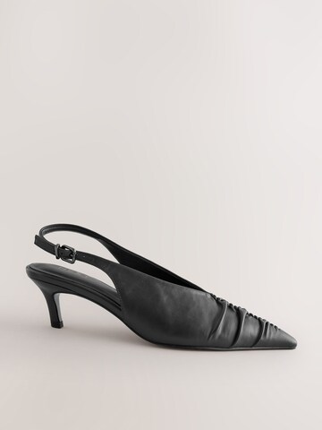 Next - Zapatos destalonado en negro