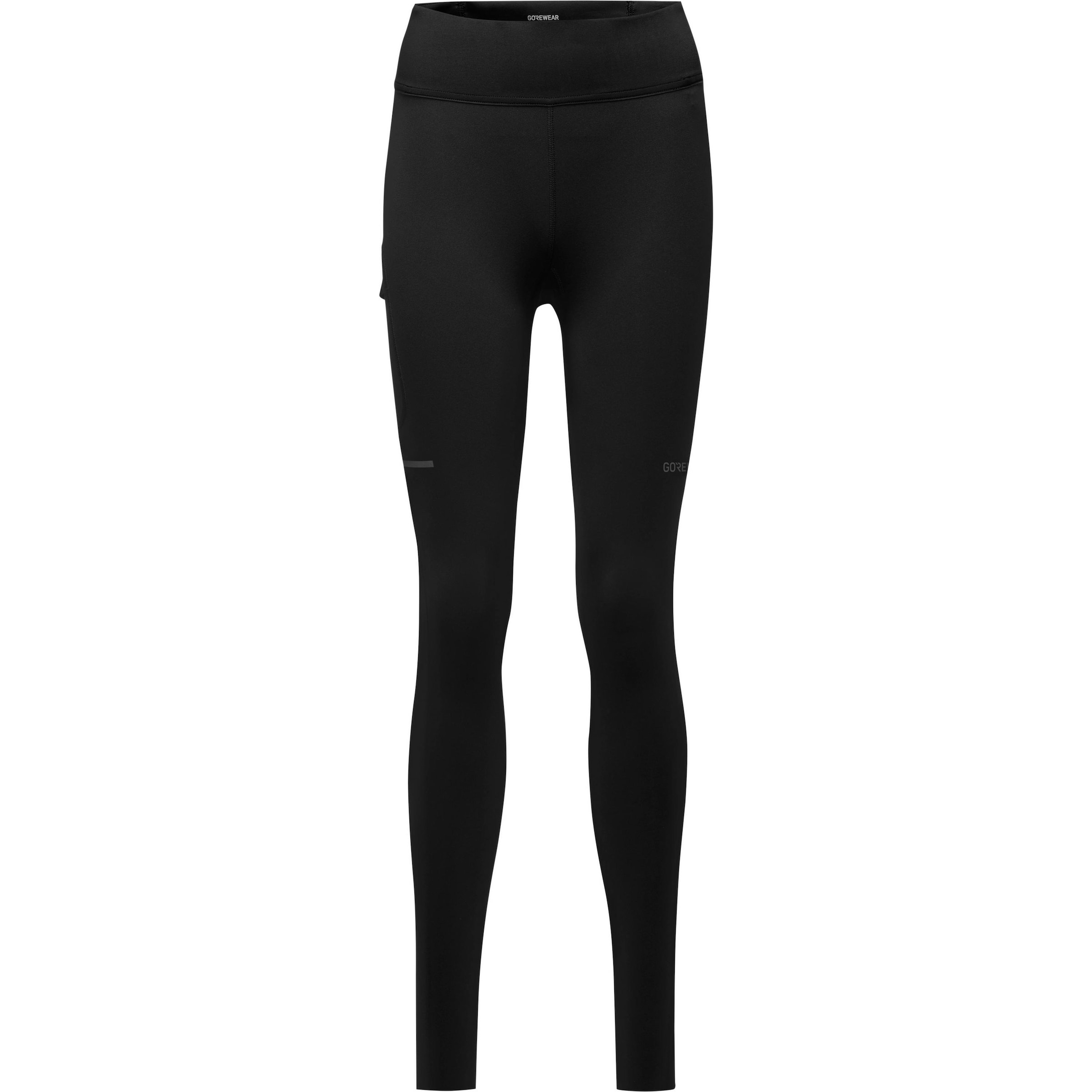 GORE WEAR Skinny Sporthose 'Concurve' in Schwarz: Vorderseite