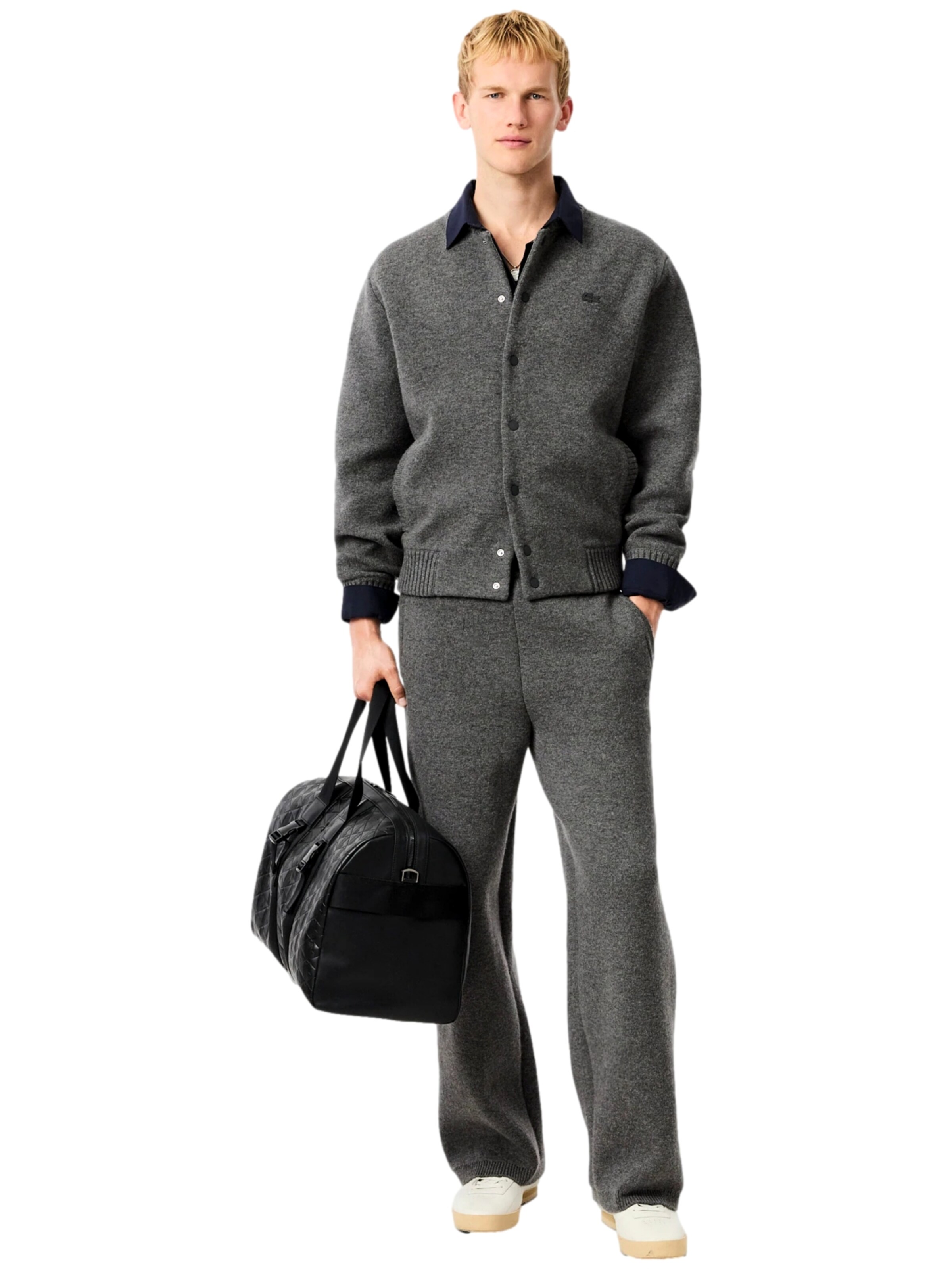 LACOSTE Jacke in Grau