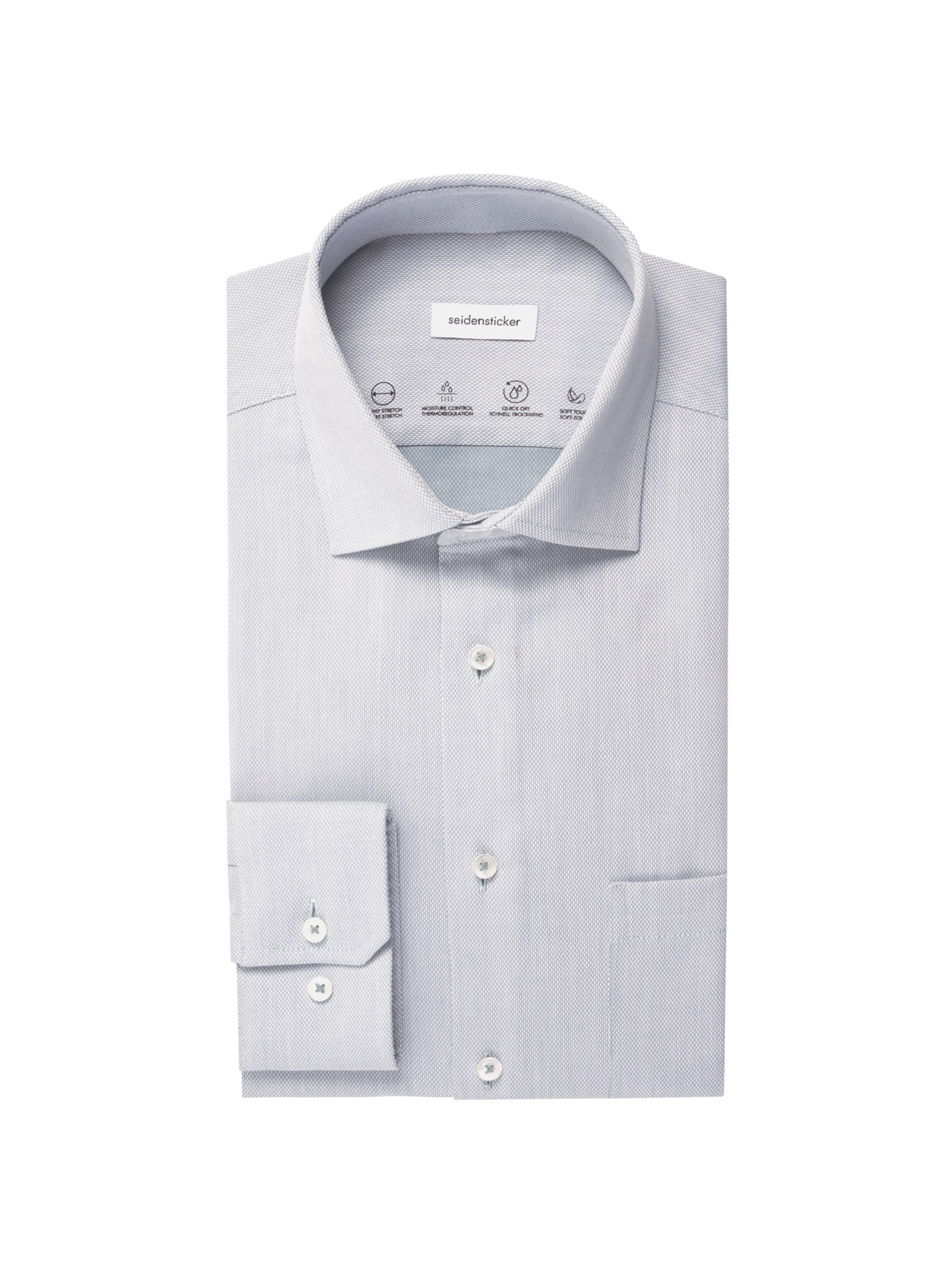 SEIDENSTICKER Regular fit Zakelijk overhemd in Blauw
