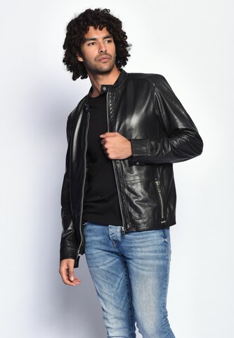 Veste mi-saison 'Brasso' Maze en noir