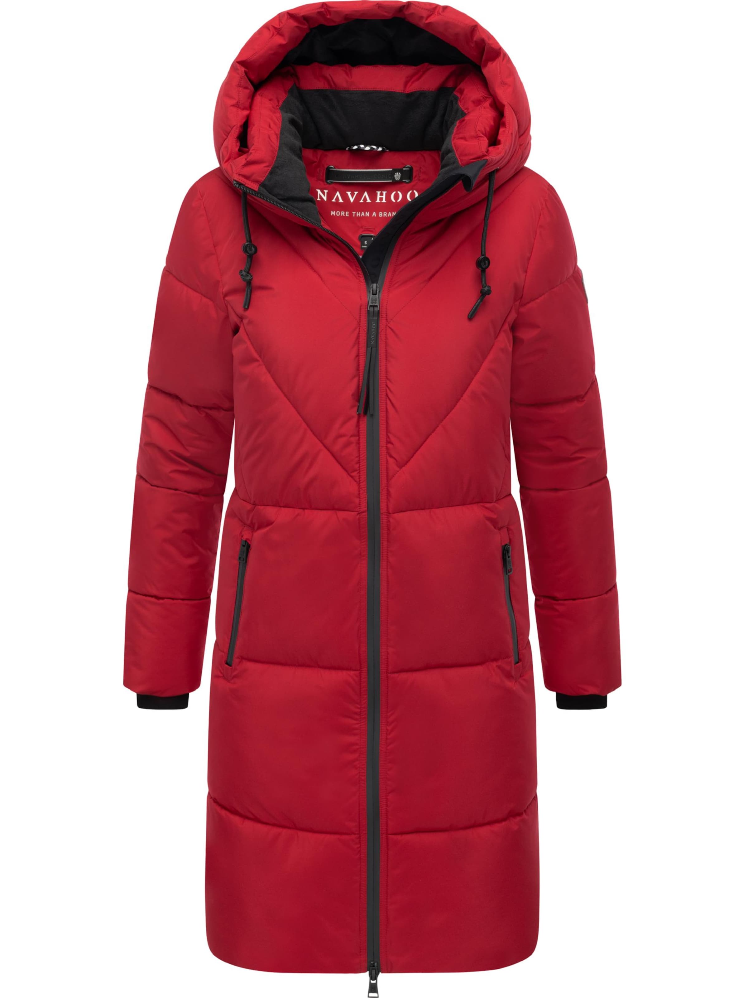 NAVAHOO Winter Coat 'Kältekuschel XIV' in Red