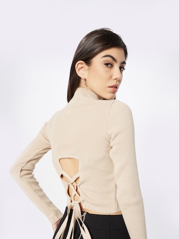 NU-IN Pullover in Beige