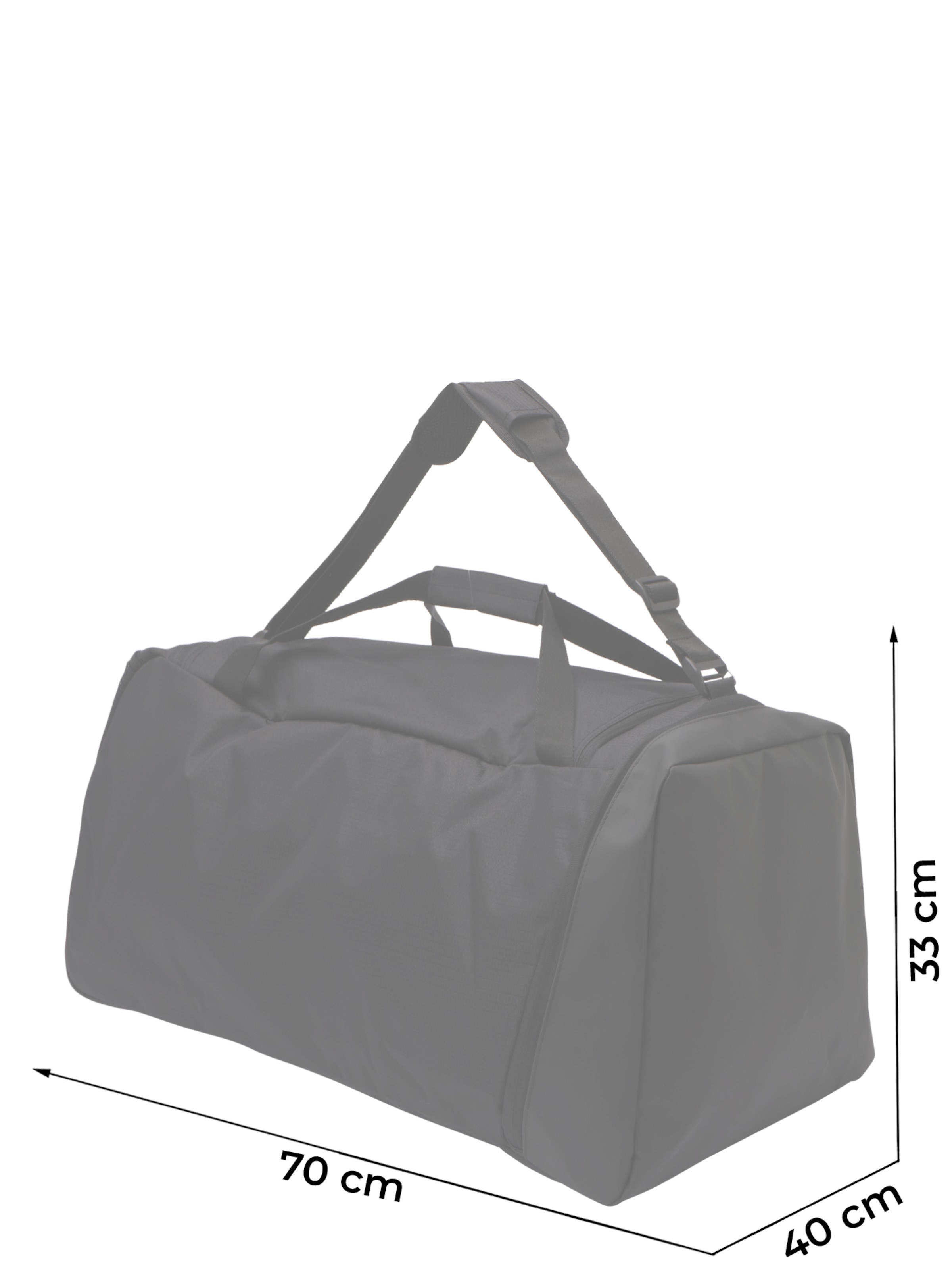 ADIDAS SPORTSWEAR Спортна чанта 'Essentials' в черно