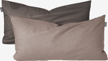 SCHIESSER Pillow 'Doubleface Renforcé' in Beige: front