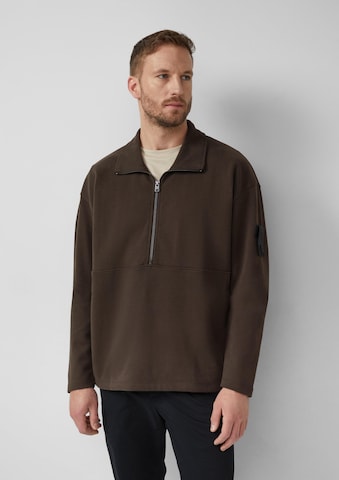 Sweat-shirt s.Oliver en marron