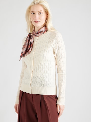 VERO MODA Gebreid vest 'VMFANTASTIC' in Beige: voorkant