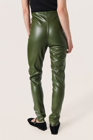 SOAKED IN LUXURY - Skinny Leggings 'Kaylee' em verde