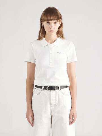 T-shirt TOMMY HILFIGER en blanc : devant