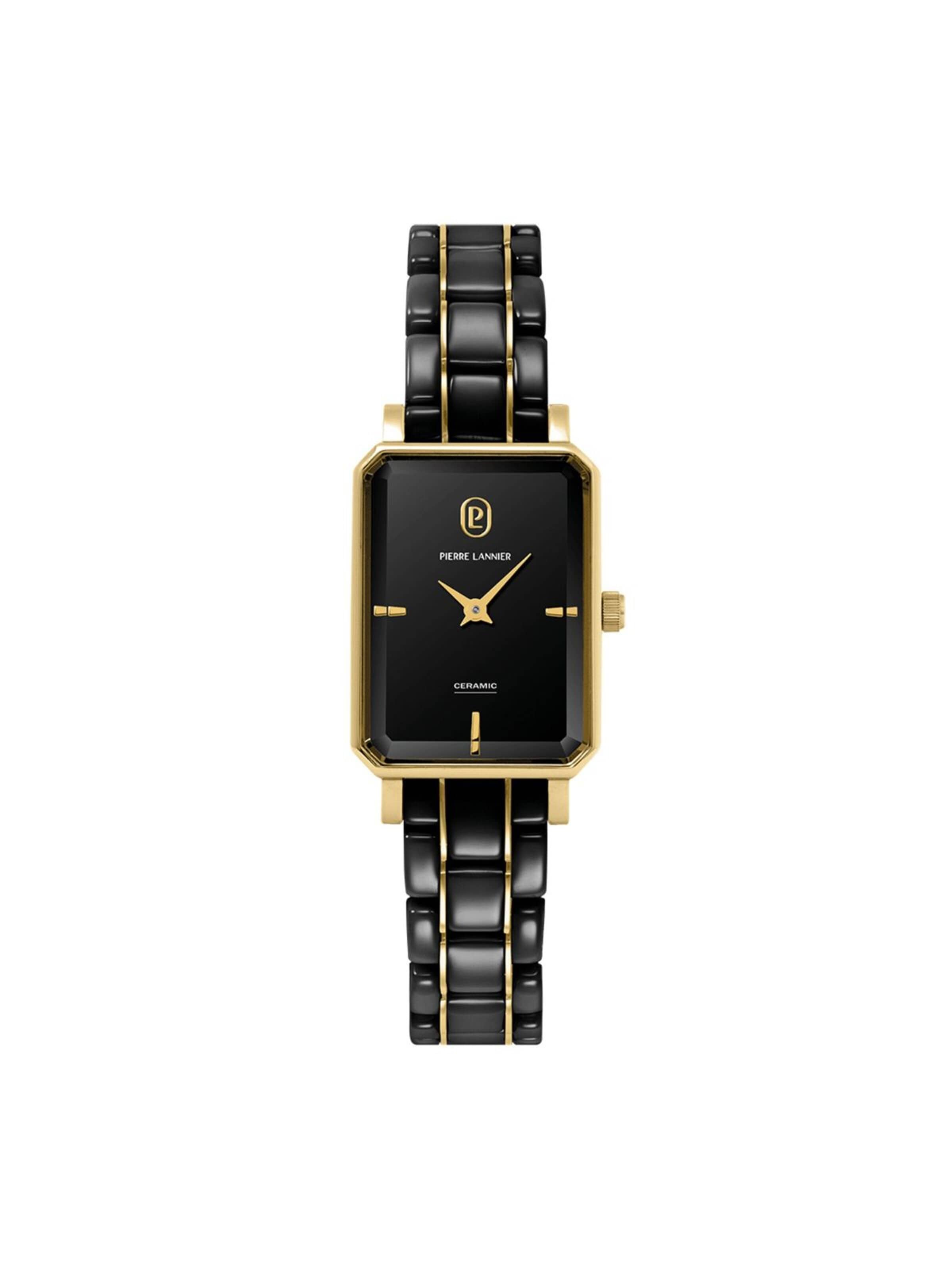 Pierre Lannier Analog Watch in Black: front