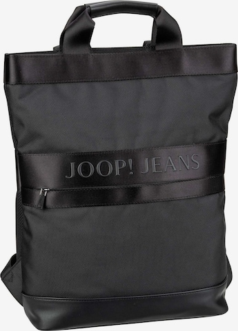 JOOP! Jeans Hátizsák 'Modica Falk' - fekete: elől