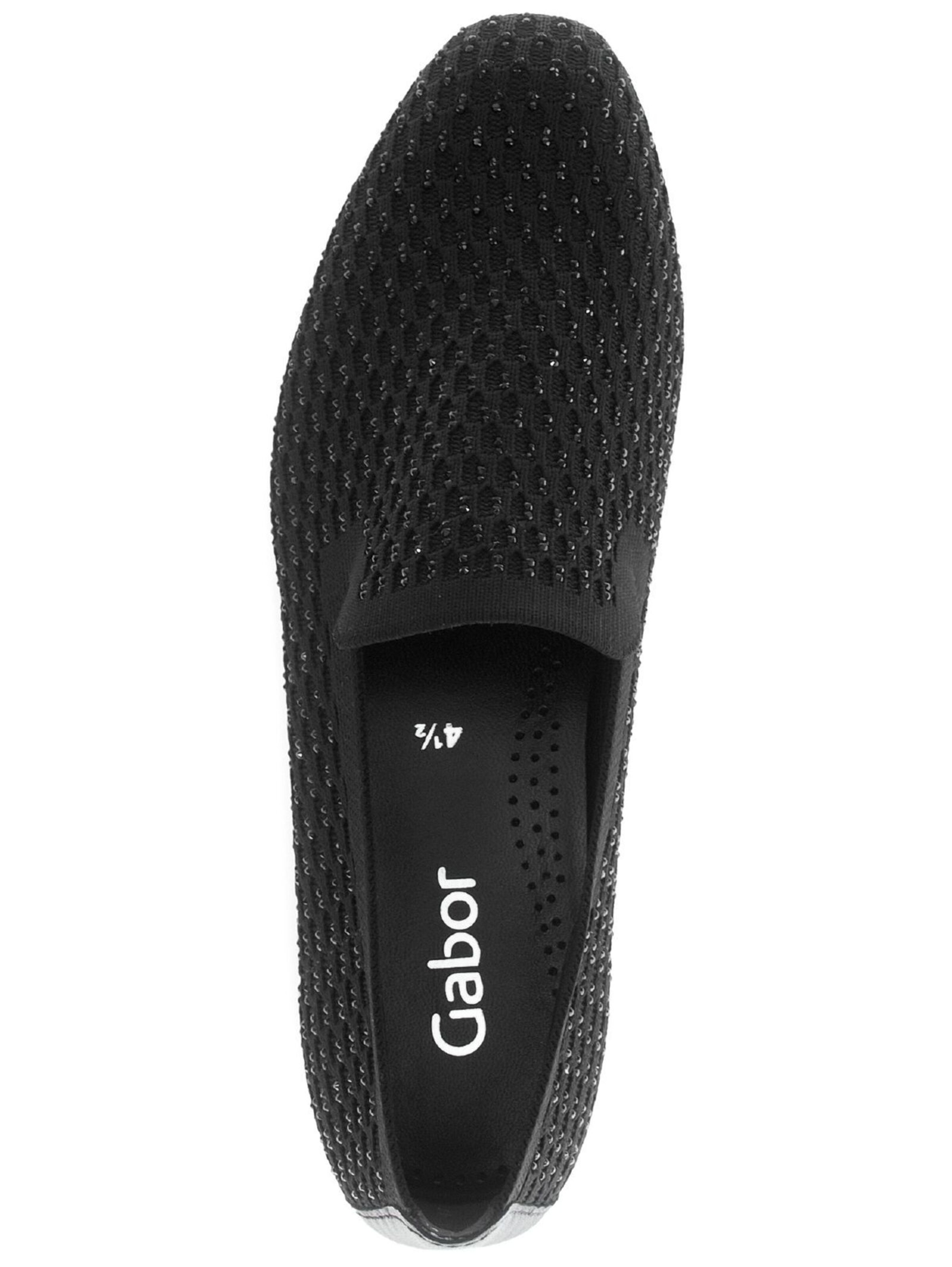 GABOR Classic Flats in Black