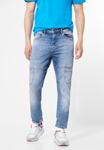 Street One MEN Regular Jeans in Blue: front