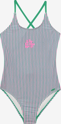 PROTEST Badeanzug 'PRTSavu JR' in Pink: Vorderseite