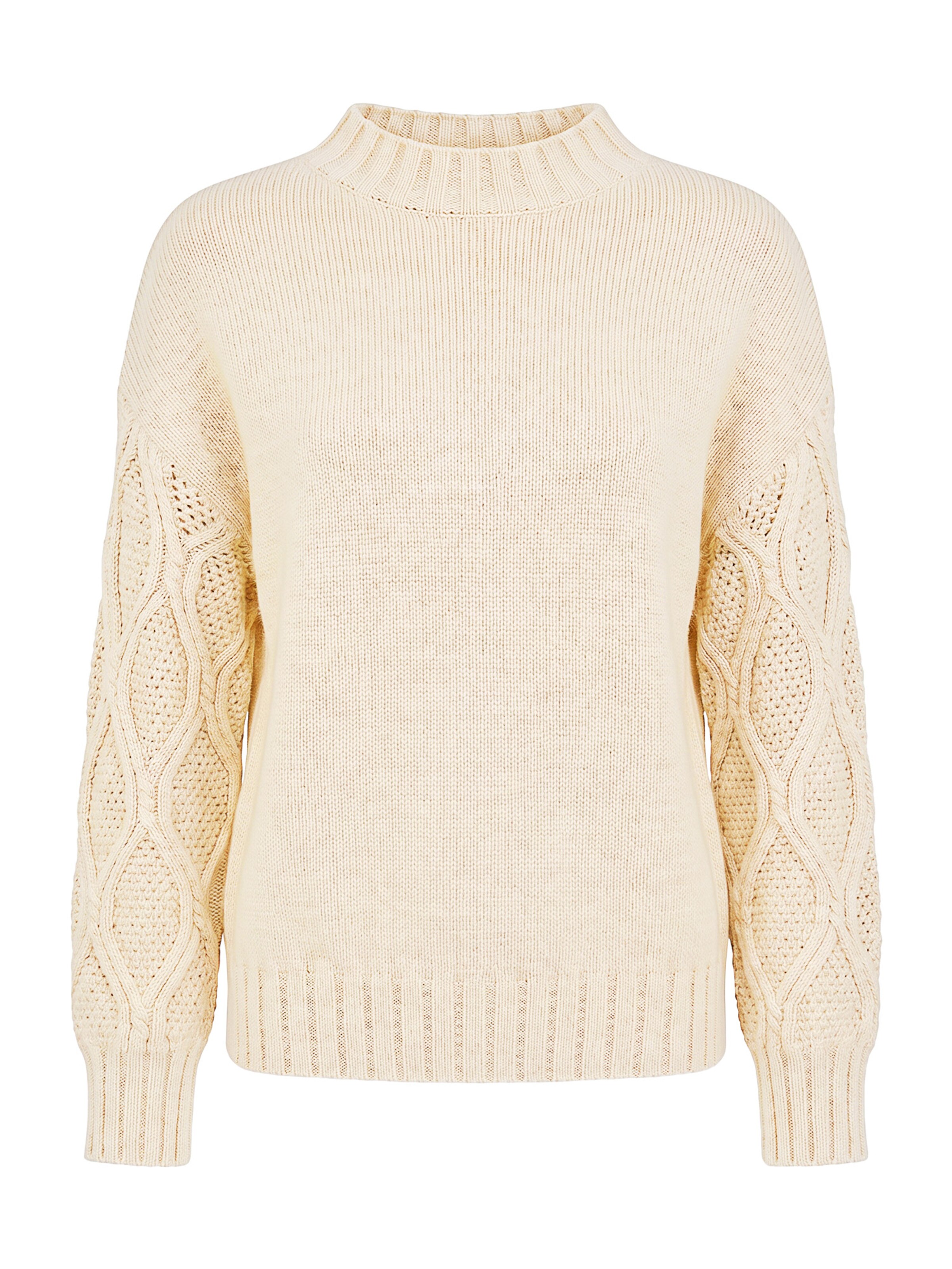 Pull-over Imily Bela en beige : devant