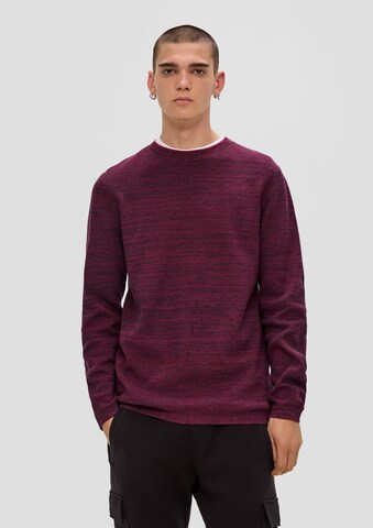 QS Pullover in Pink: Vorderseite