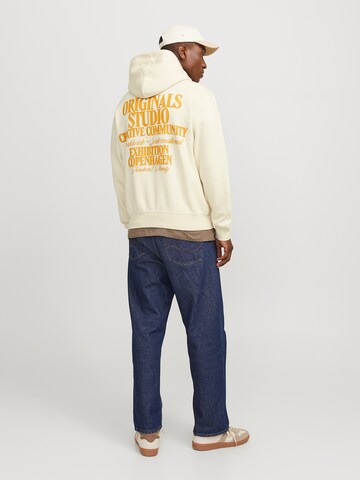 JACK & JONES Bluzka sportowa 'JWHROXBURY' w kolorze biały: tył