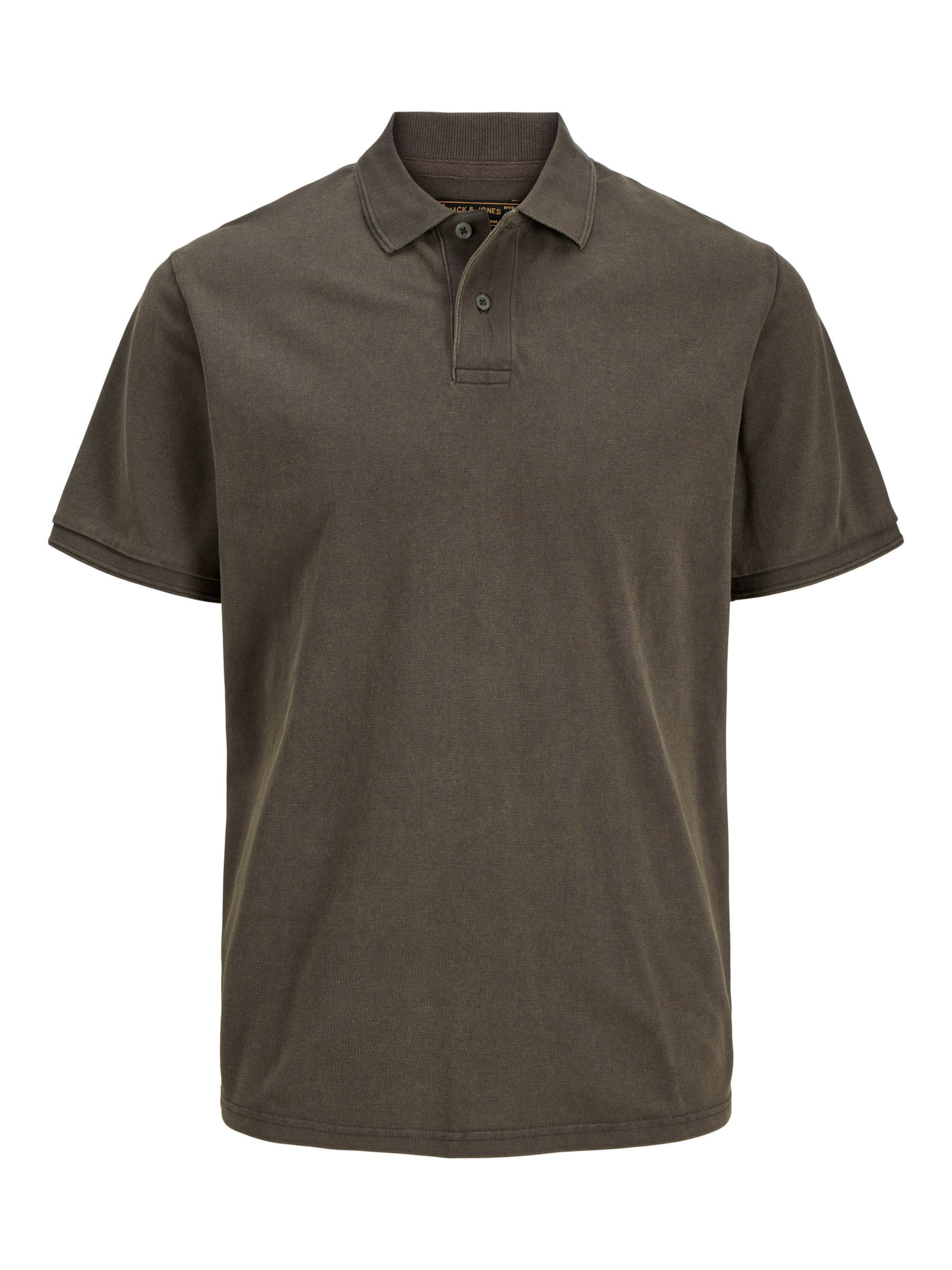JACK & JONES Poloshirt in Braun: Vorderseite