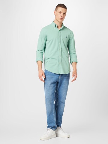 Polo Ralph Lauren Regular Fit Hemd in Grün