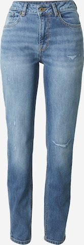 Pepe Jeans Tapered Farkut 'VIOLET' värissä sininen: etupuoli