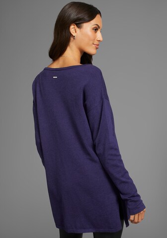 LAURA SCOTT Pullover in Lila