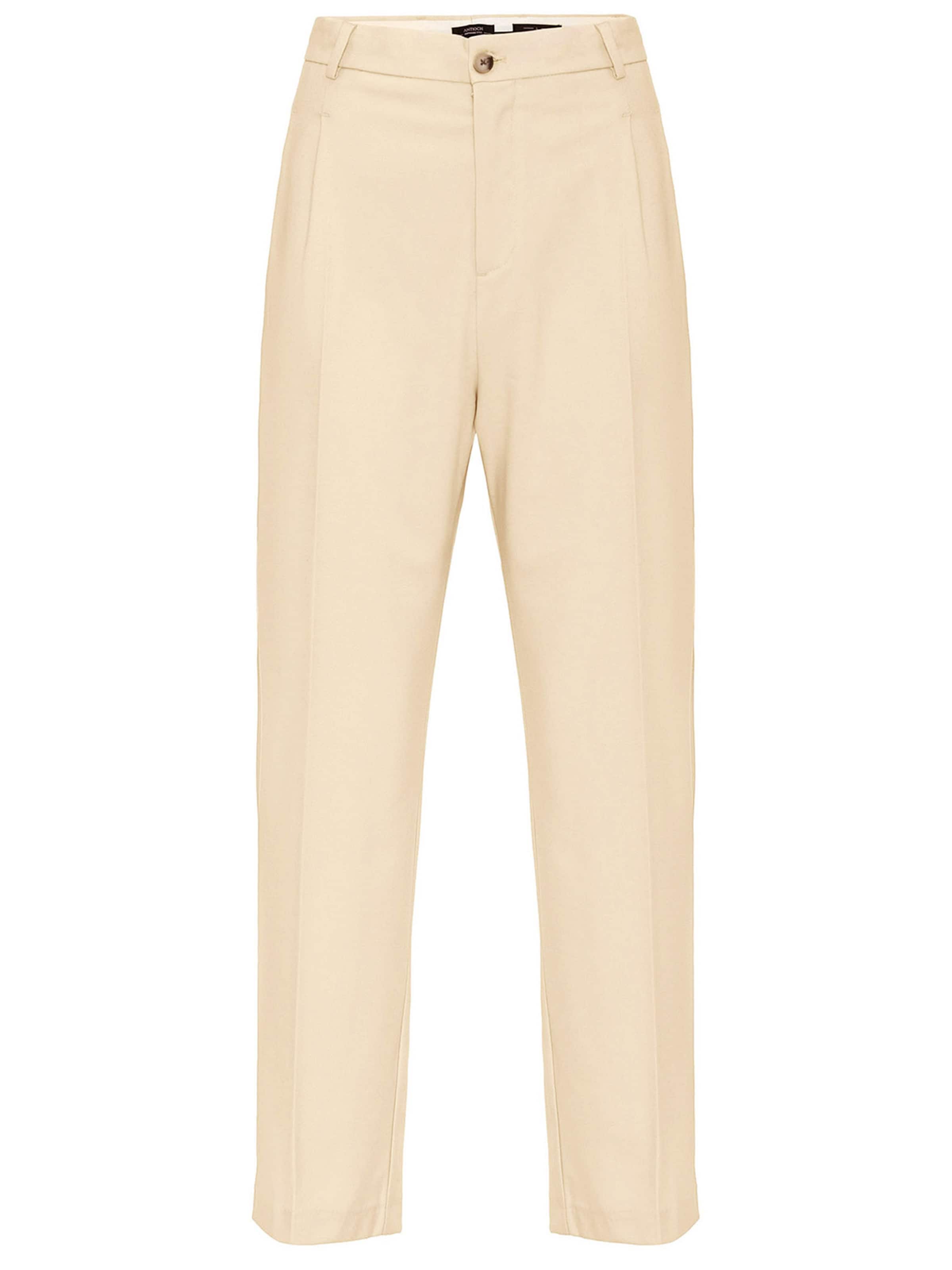 Antioch Regular Trousers in Beige: front