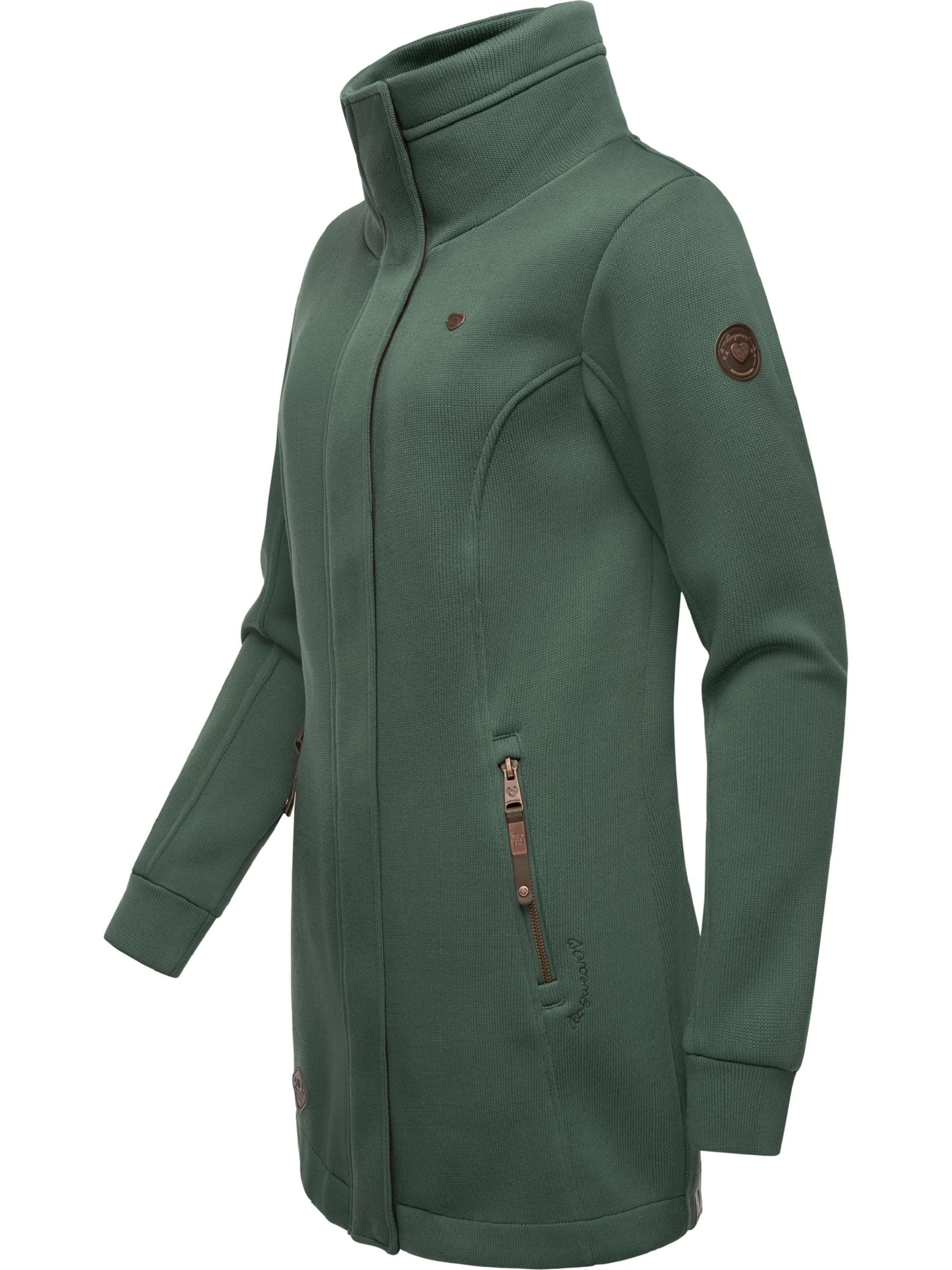 Ragwear Tepláková bunda 'Letrice' - Zelená