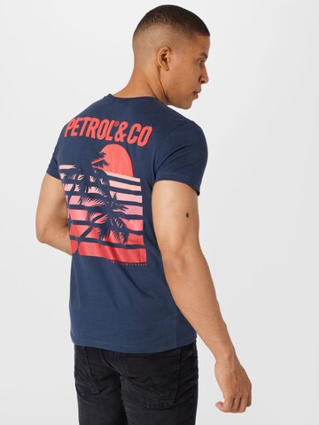 Petrol Industries T-Shirt in Blau