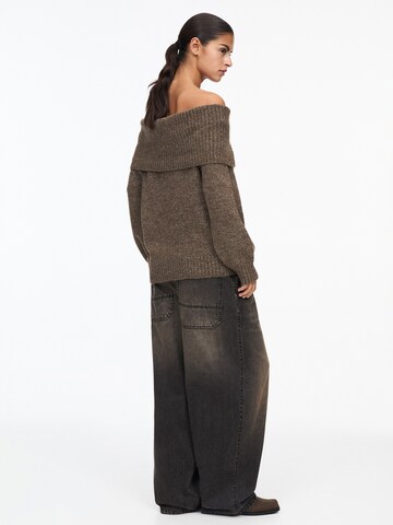 Pull&Bear Pullover i brun