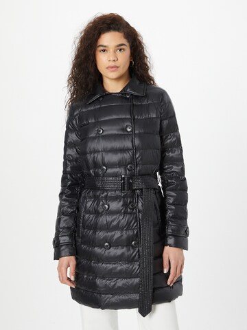 Manteau mi-saison Lauren Ralph Lauren en noir : devant