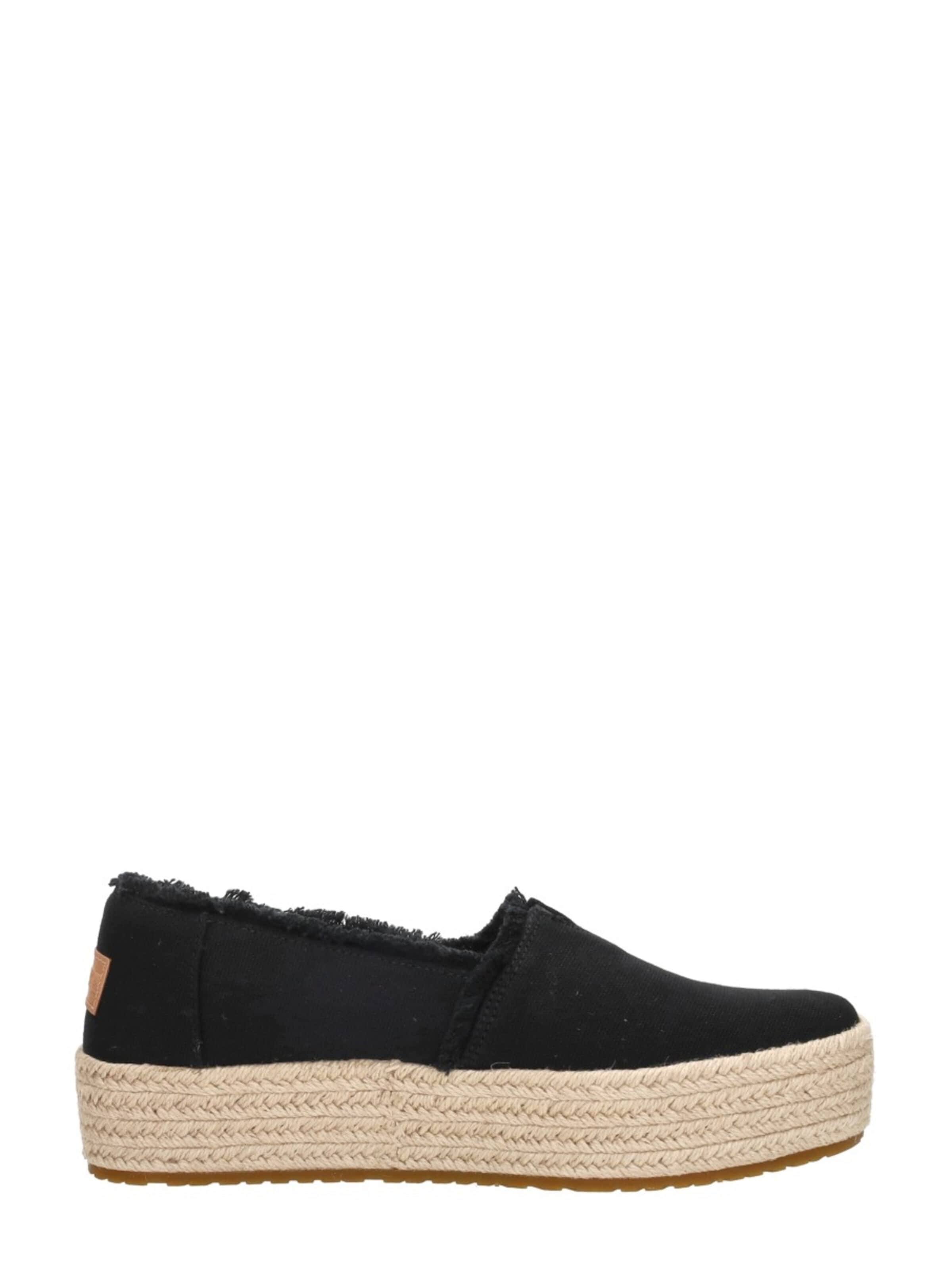 TOMS Espadrilles 'Valencia' in Zwart