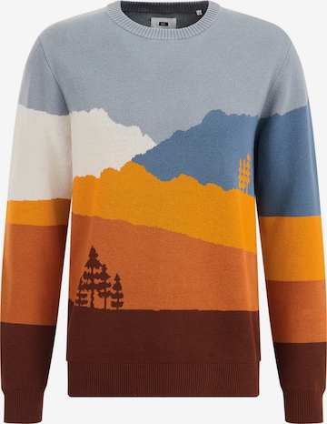 WE Fashion - Pullover em mistura de cores: frente