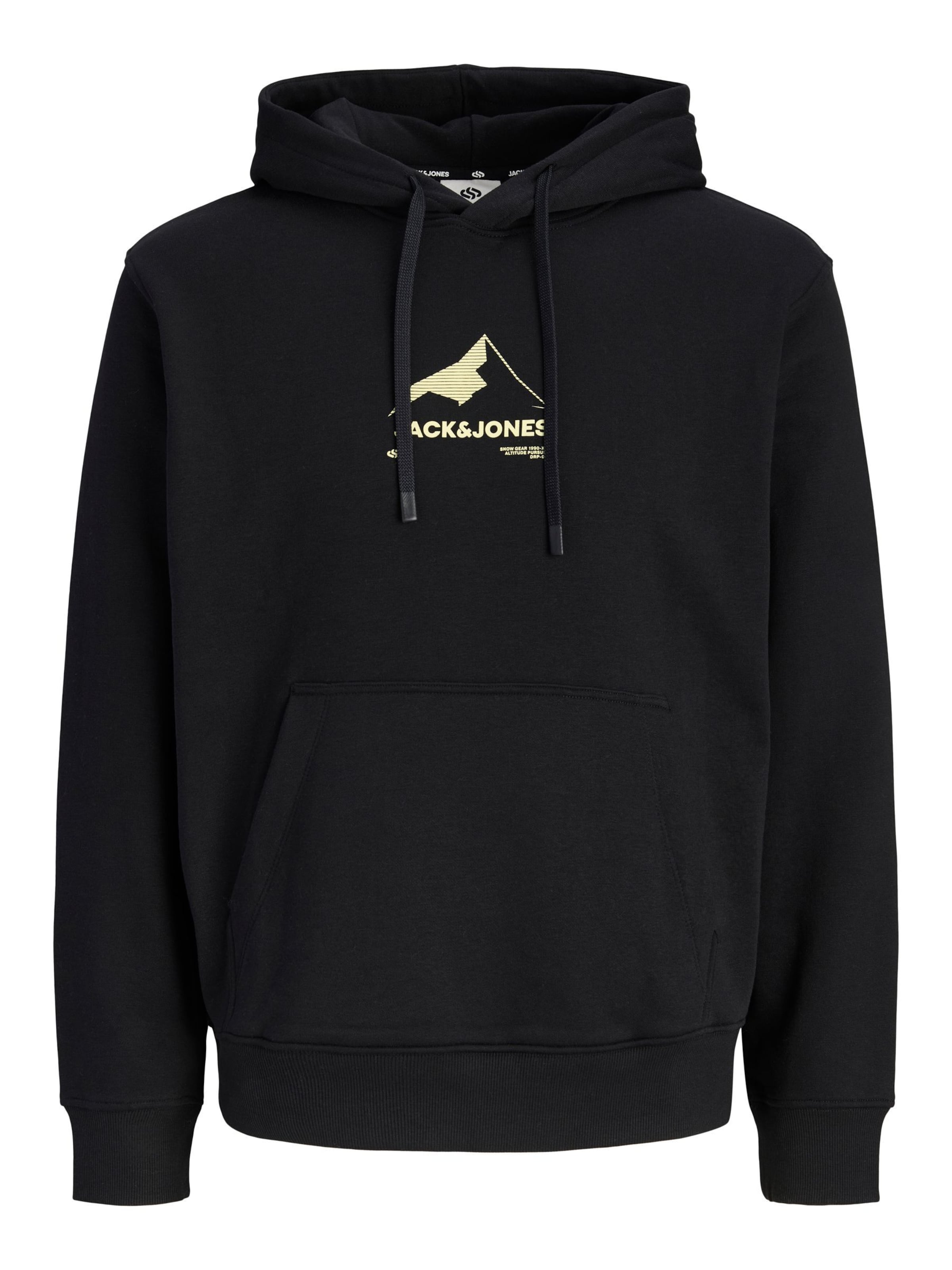 JACK & JONES Sweatshirt in Black: front