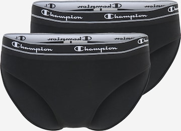 Slip di Champion Authentic Athletic Apparel in nero: frontale