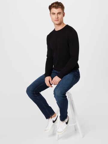 JACK & JONES Sweater 'Emil' in Black